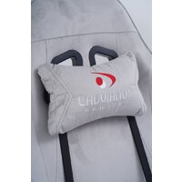 Игровое (геймерское) кресло Calviano 1584 (велюр, серый) - Изображение №21 — Chaika Market
