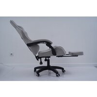 Игровое (геймерское) кресло Calviano 1584 (велюр, серый) - Изображение №12 — Chaika Market