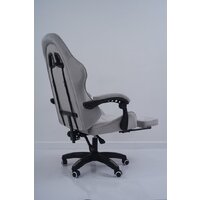 Игровое (геймерское) кресло Calviano 1584 (велюр, серый) - Изображение №10 — Chaika Market