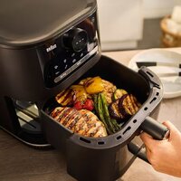 Аэрогриль (аэрофритюрница) Braun MultiFry 5 Air Fryer 3-i-n1 HF5075IBK - Изображение №7 — Chaika Market