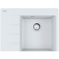 Кухонная мойка Franke Centro CNG 611/211-62 TL Fragranite 114.0639.704 (белый) - Изображение №1 — Chaika Market
