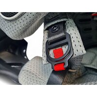 Мотошлем AIM RH855 Fiber Glass RH855-001-M (M, черный глянец) - Изображение №3 — Chaika Market