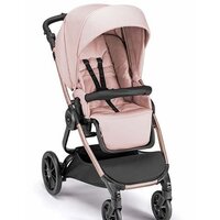 Универсальная коляска CAM Posh (2 в 1, розовый/рама розовое золото) - Изображение №7 — Chaika Market