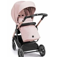 Универсальная коляска CAM Posh (2 в 1, розовый/рама розовое золото) - Изображение №9 — Chaika Market