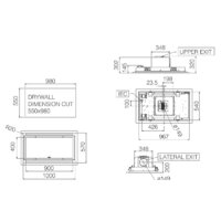 Кухонная вытяжка Elica Hilight Glass H30 WH/A/100 PRF0146246A - Изображение №6 — Chaika Market