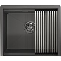 Кухонная мойка Granula GR-5045U (графит матовый) - Изображение №2 — Chaika Market