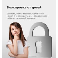 Стиральная машина MAUNFELD MFWM1586WH - Изображение №28 — Chaika Market