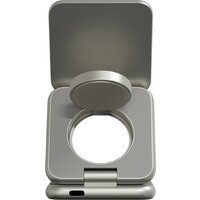 Беспроводное зарядное Magssory Fold Pro 3 в 1 WCH063 (титановый) - Изображение №3 — Chaika Market