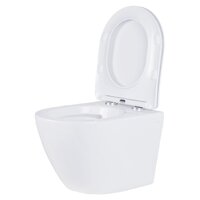 Унитаз подвесной Roxen Antares Tornado в комплекте с инсталляцией StounFix Dual Fresh 6 в 1 968330 (кнопка: серый бетон) - Изображение №7 — Chaika Market