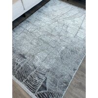 Ковер для жилой комнаты Radjab Carpet Марсель NP 425 Прямоугольник 11519RK (1.6x2.3, Grey) - Изображение №5 — Chaika Market