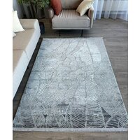 Ковер для жилой комнаты Radjab Carpet Марсель NP 425 Прямоугольник 11519RK (1.6x2.3, Grey) - Изображение №6 — Chaika Market