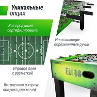 Настольный футбол Unix Line GTSFU140X74GR - Изображение №9 — Chaika Market