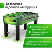 Настольный футбол Unix Line GTSFU140X74GR - Изображение №10 — Chaika Market