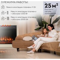 Электрический камин Planta PFP-INS030 - Изображение №11 — Chaika Market