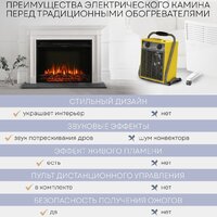 Электрический камин Planta PFP-INS030 - Изображение №9 — Chaika Market