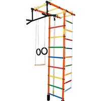 Детский спортивный комплекс Формула здоровья Атлант (оранжевый/радуга) — Chaika Market