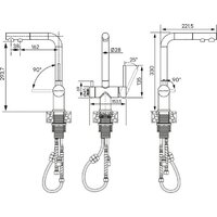Смеситель Paulmark Serpentine Se213222-BG (золото/брашированное золото) - Изображение №16 — Chaika Market