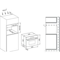 Микроволновая печь Krona Onyx 45H mw BL/BL - Изображение №18 — Chaika Market
