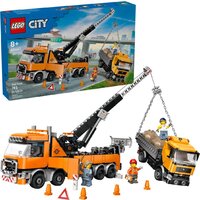 Конструктор LEGO City 60467 Тяжелый эвакуатор с краном — Chaika Market