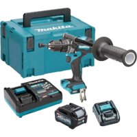 Ударная дрель-шуруповерт Makita HP001GD201 (с 2-мя АКБ, кейс) — Chaika Market