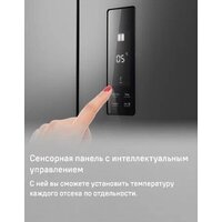 Четырёхдверный холодильник MAUNFELD MFF181NFSB - Изображение №23 — Chaika Market