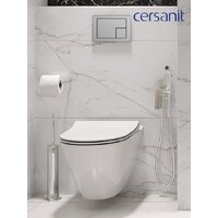 Унитаз подвесной Cersanit City Smart CO DPL EO Slim (с кнопкой Corner 64107 хром матовый) - Изображение №17 — Chaika Market