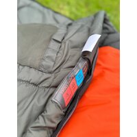 Спальный мешок TRAMP Troll T-Loft Regular (оранжевый, L) - Изображение №9 — Chaika Market