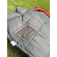 Спальный мешок TRAMP Troll T-Loft Regular (оранжевый, L) - Изображение №6 — Chaika Market