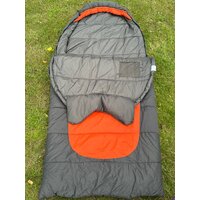 Спальный мешок TRAMP Troll T-Loft Regular (оранжевый, L) - Изображение №8 — Chaika Market