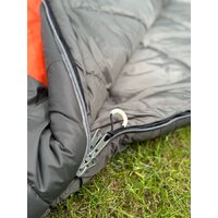 Спальный мешок TRAMP Troll T-Loft Regular (оранжевый, L) - Изображение №7 — Chaika Market