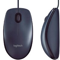 Мышь Logitech B100 (графит) - Изображение №3 — Chaika Market