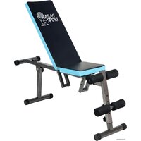 Силовая скамья Atlas Sport AS-03 (черный/синий) — Chaika Market