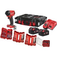 Винтоверт Milwaukee M18 FUEL Promo FID3100P-502P 4933498244 (с 2-мя АКБ, кейс, набор оснастки) - Изображение №1 — Chaika Market