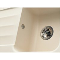 Кухонная мойка KUPPERSBERG Lira 1B1D Ecru - Изображение №2 — Chaika Market