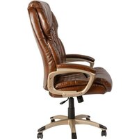 Офисное кресло Меб-ФФ MF-3047 (коричневый) - Изображение №2 — Chaika Market