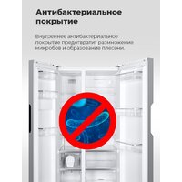 Холодильник side by side MAUNFELD MFF177NFSE - Изображение №28 — Chaika Market