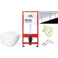 Унитаз подвесной Saniteco KW-9003W Single Hole + TECE Kit 9400412 — Chaika Market