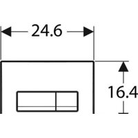 Инсталляция для унитаза Geberit DuoFix Delta50 458.103.00.1+115.119.21.1 - Изображение №7 — Chaika Market