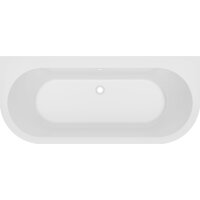 Ванна Bonito Home Aura 170x75 BH-AU-104-170W/St+BH-AU-P-170 (с ножками, экраном и креплением) — Chaika Market