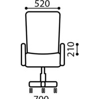 Офисное кресло Brabix Amadeus EX-507 (черный) - Изображение №13 — Chaika Market