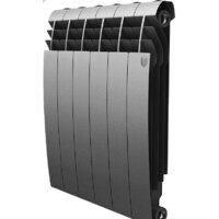 Биметаллический радиатор Royal Thermo BiLiner 500 Silver Satin (4 секции) — Chaika Market