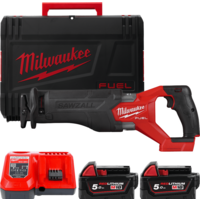 Сабельная пила Milwaukee Fuel M18 M18FSZ-502X 4933478291 (с 2-мя АКБ, кейс) — Chaika Market