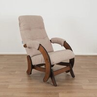 Кресло-глайдер Glider Модель 68 (светло-коричневый/орех антик) - Изображение №10 — Chaika Market