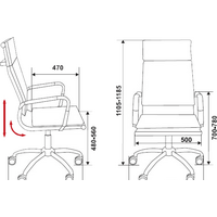 Офисное кресло Бюрократ CH-993 (черный) - Изображение №16 — Chaika Market