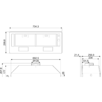 Кухонная вытяжка Smeg KSG70HE - Изображение №3 — Chaika Market