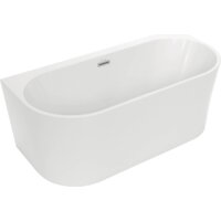 Ванна Polimat Sola 160x75 (пристенная, белый) — Chaika Market