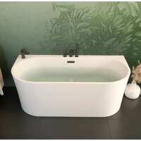Ванна Polimat Sola 160x75 (пристенная, белый) - Изображение №2 — Chaika Market