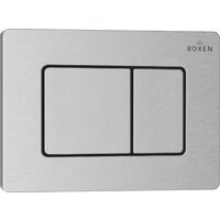 Инсталляция для унитаза Roxen StounFix Dual Fresh 968406 (c аромадозатором) с кнопкой (сатин) - Изображение №6 — Chaika Market