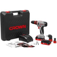 Дрель-шуруповерт Crown CT21081HQ-2 BMC (с 2-мя АКБ, кейс) - Изображение №2 — Chaika Market