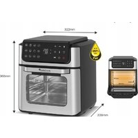 Мини-печь TurboTronic TT-AFO12W - Изображение №6 — Chaika Market